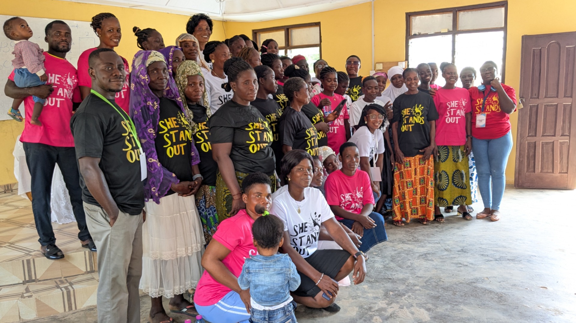 ShePlants Training - Kwame Danso in the Bono East Region